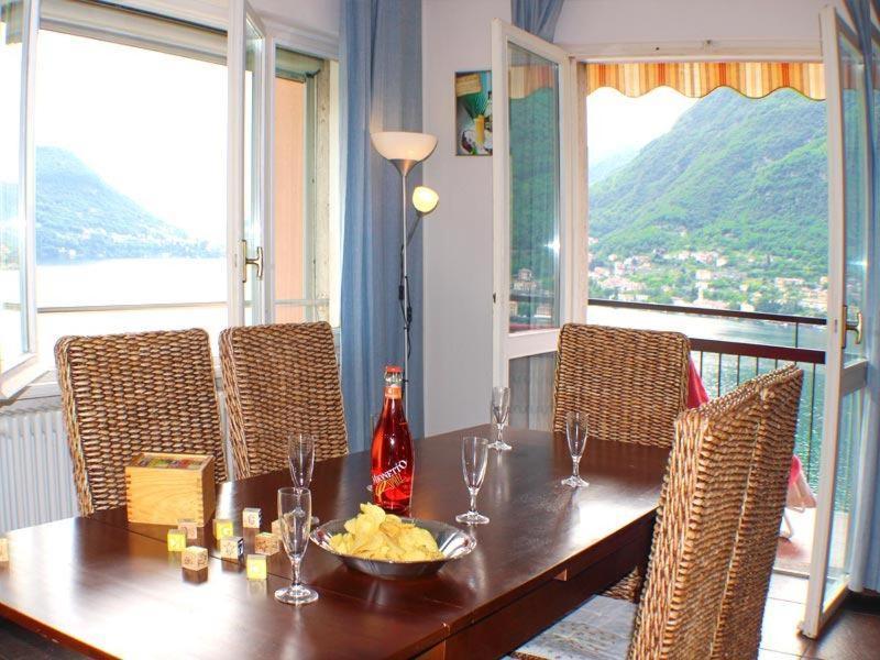Ferienwohnung Sonia - Musica & Aperol Panorama-Fewo Pognana Lario Exterior foto
